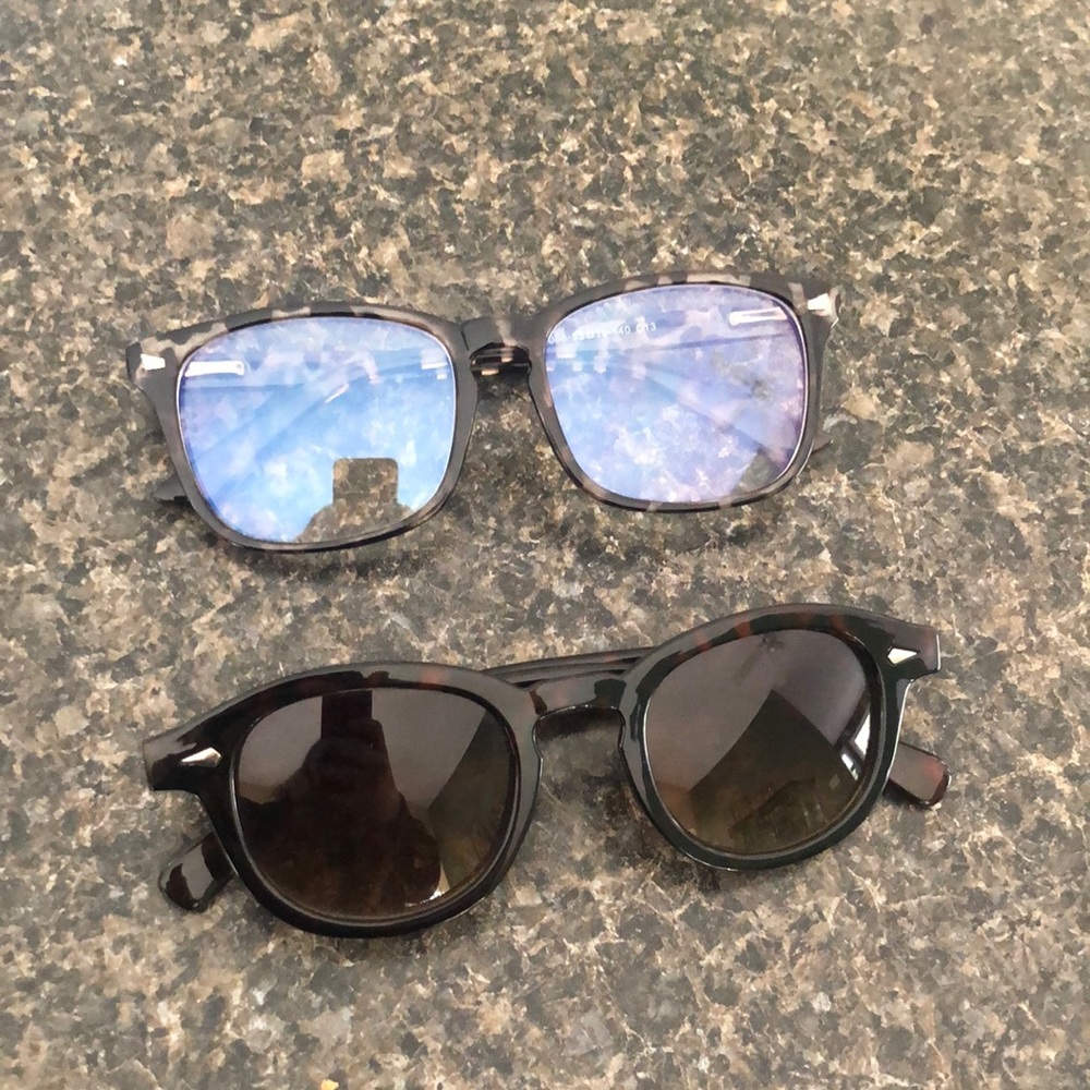 2 pack - 1 blue light 1 sunglasses